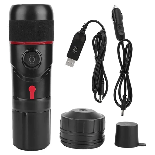 Cafetera DC 12V coche compatible con Nespresso y Dolce Gusto