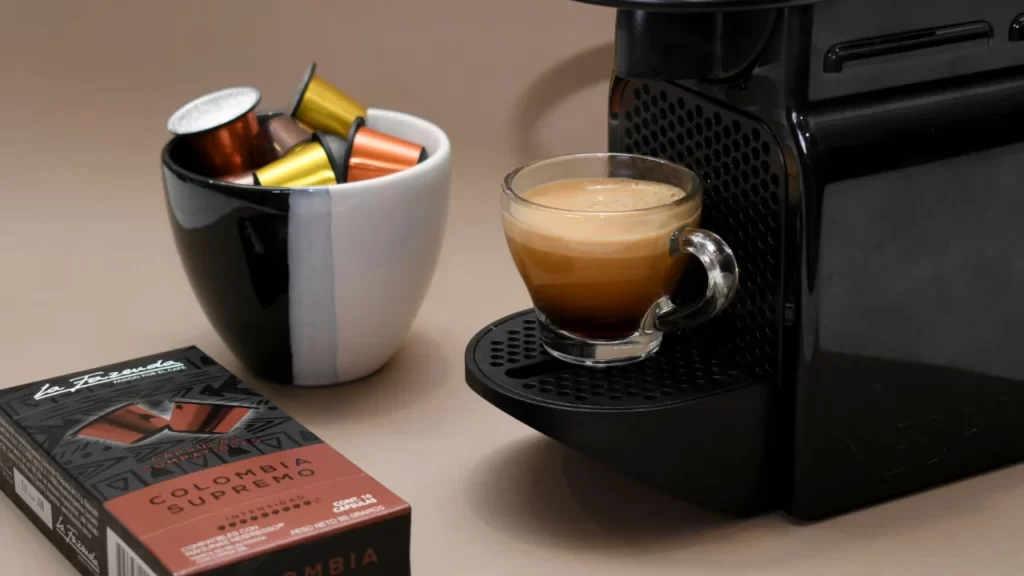 Cafeteras de cápsulas compatilbles Fondo