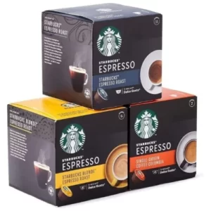 STARBUCKS Black Cup Paquete Variado compatible con Nescafe Dolce Gusto 72 unidades