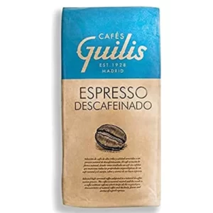 CAFES GUILIS Café en Grano Descafeinado Arábica