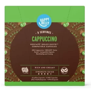 Cápsulas Happy Belly compatibles con Dolce Gusto capuchino
