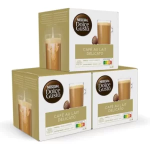 Cápsulas originales Dolce Gusto café con leche