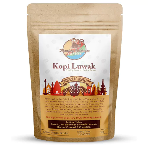 Café Kopi Luwak de Indonesia